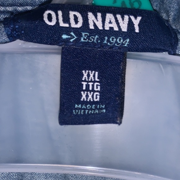 Denim quarter button up - Picture 2 of 6